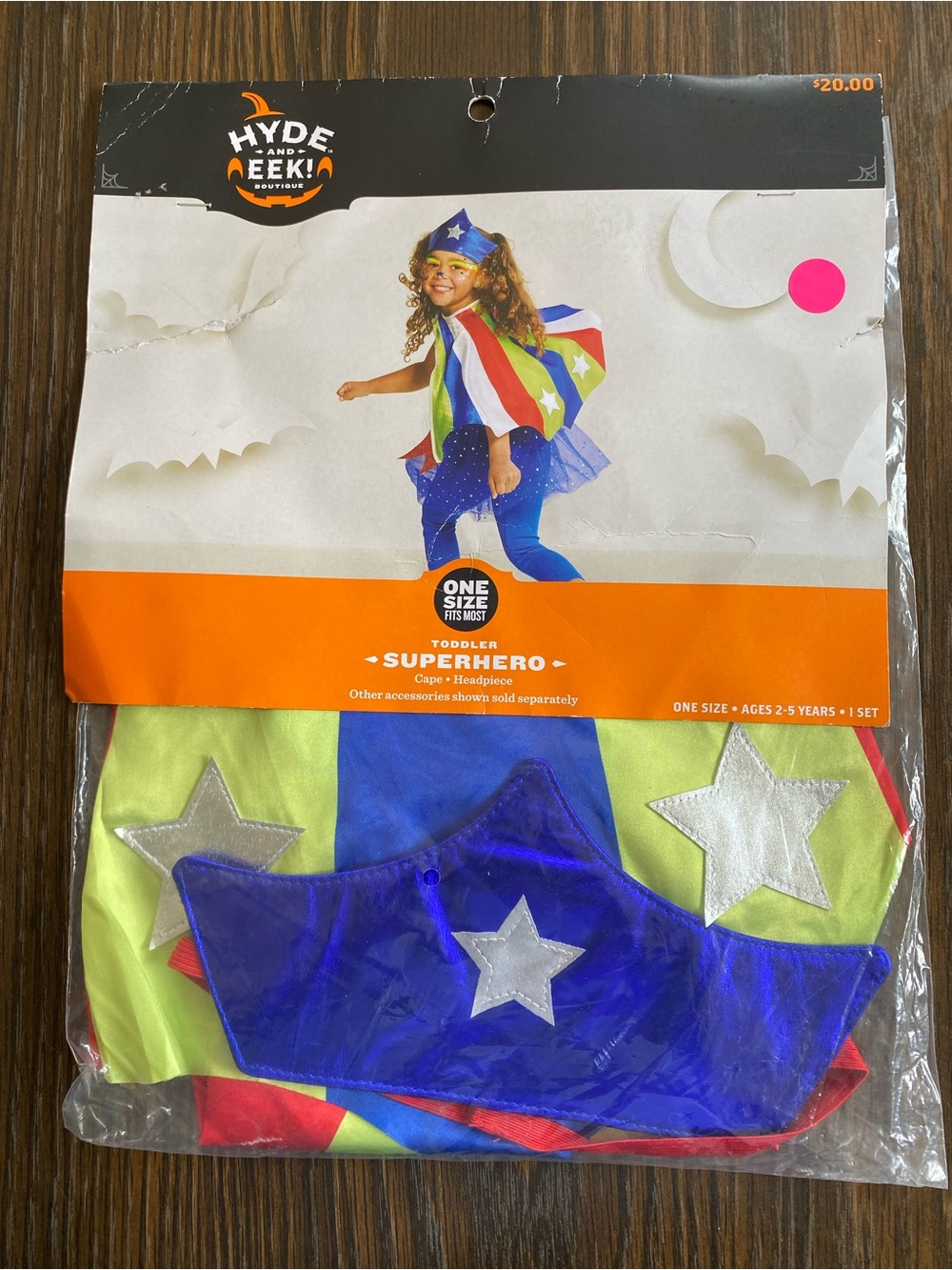 New Hyde & Seek Toddler Superhero Costume